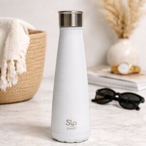 S'ip by S'well White Insulated Water Bottle - 15 oz